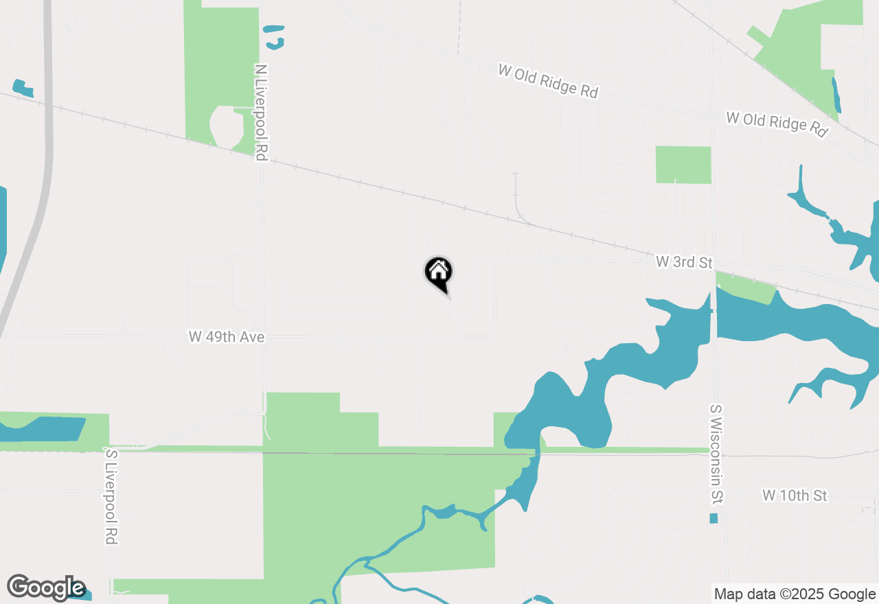 Map of 416 Softwood Drive, Hobart, IN 46342