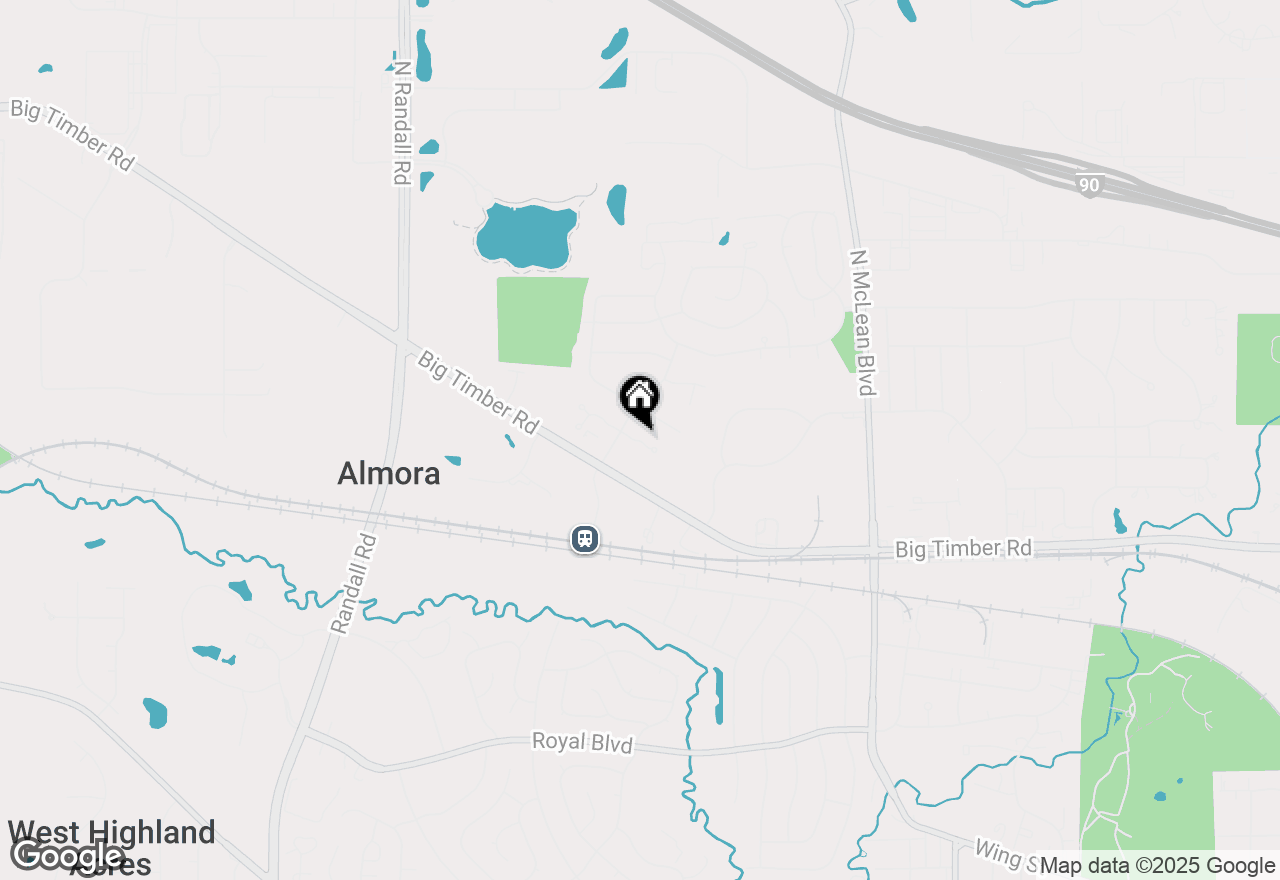 Map of 1940 Matthew Court #D, Elgin, IL 60123