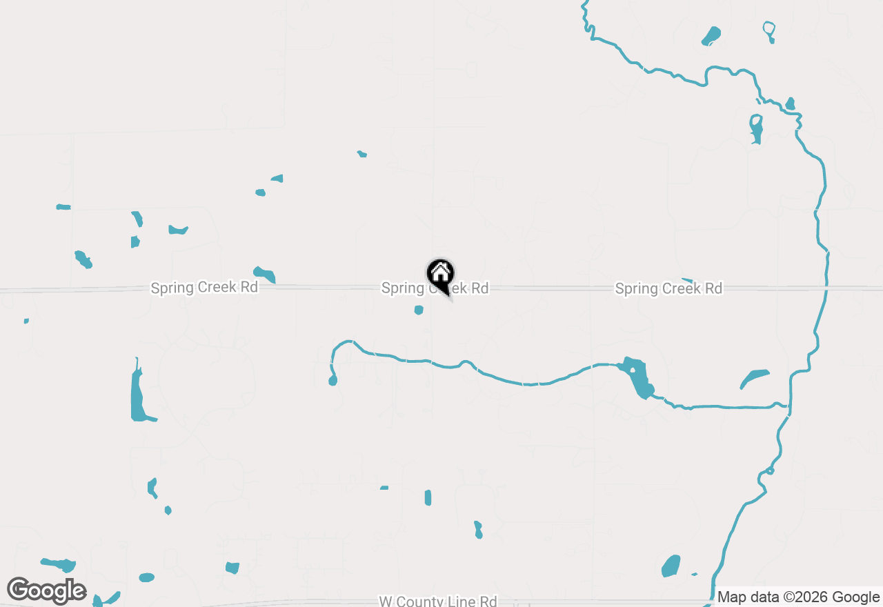 Map of 209 Spring Creek Road, Barrington Hills, IL 60010