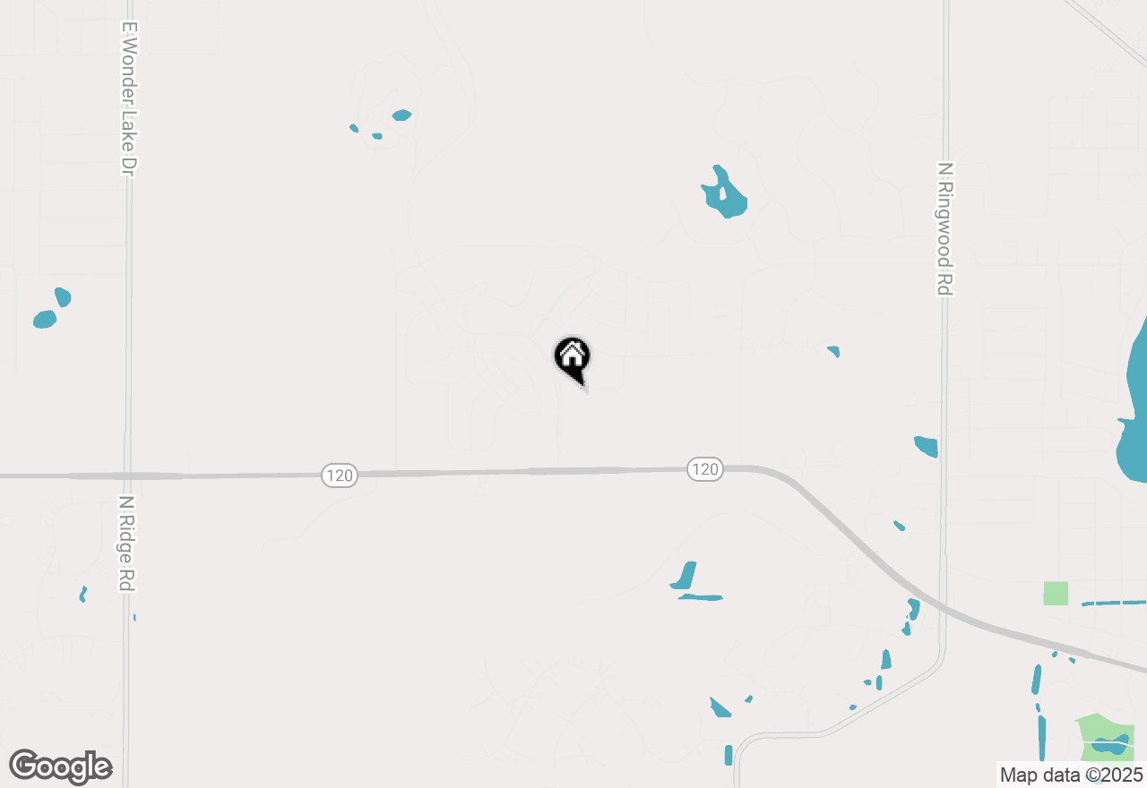 Map of 6455 Juniper Drive, Wonder Lake, IL 60097