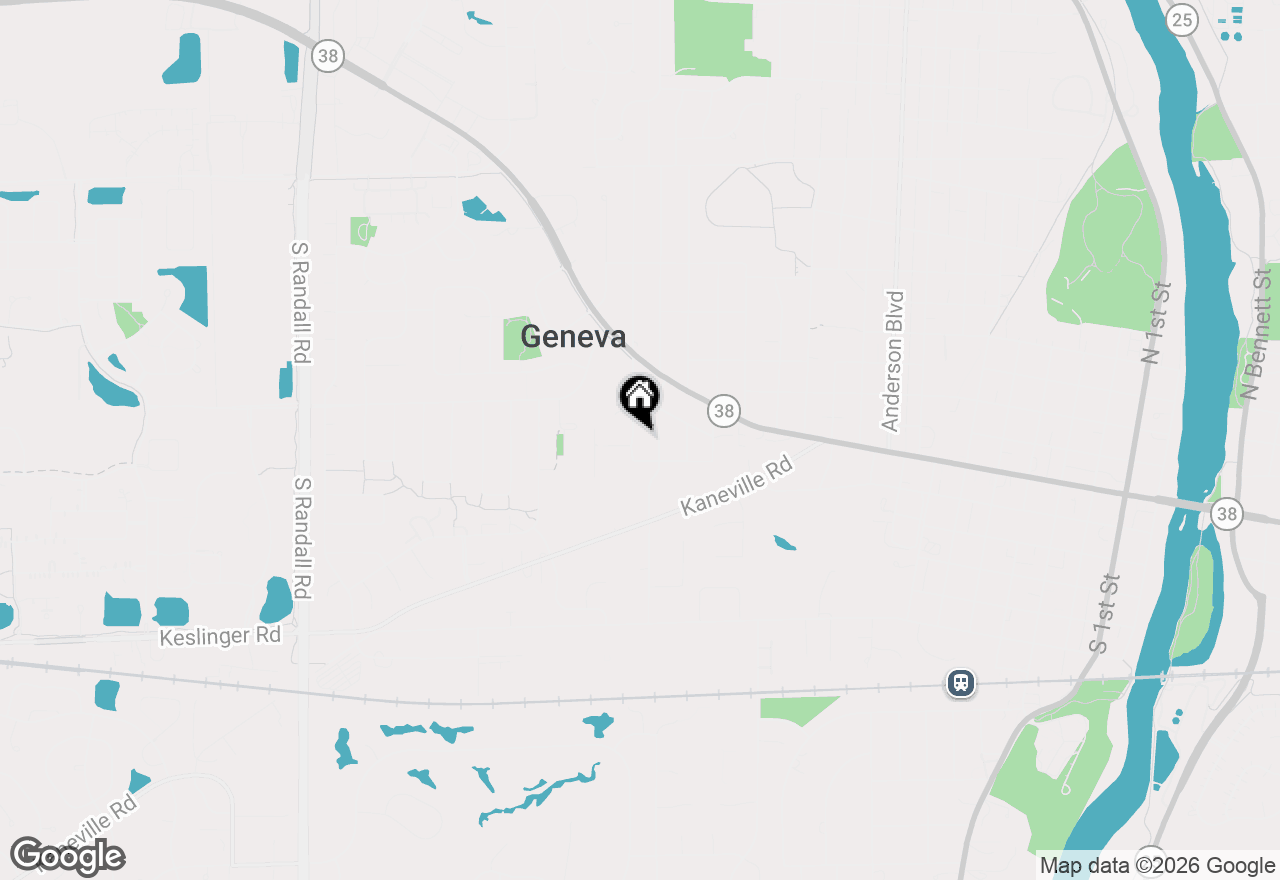 Map of 207 West Street, Geneva, IL 60134