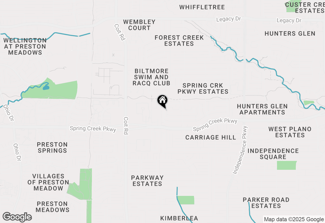 Map of 6301 Candlepath Trail, Plano, TX 75023