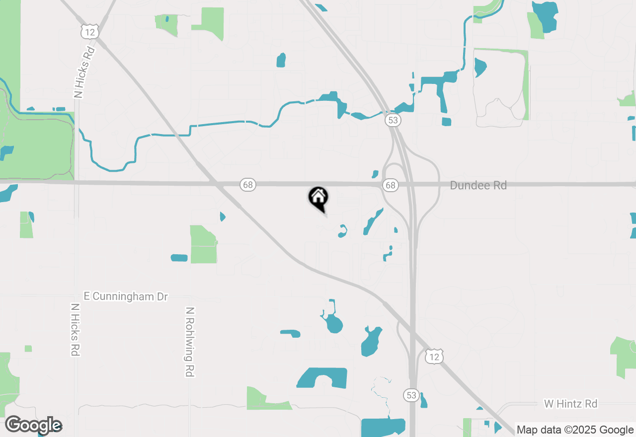 Map of 1313 Wyndham Drive #107, Palatine, IL 60074