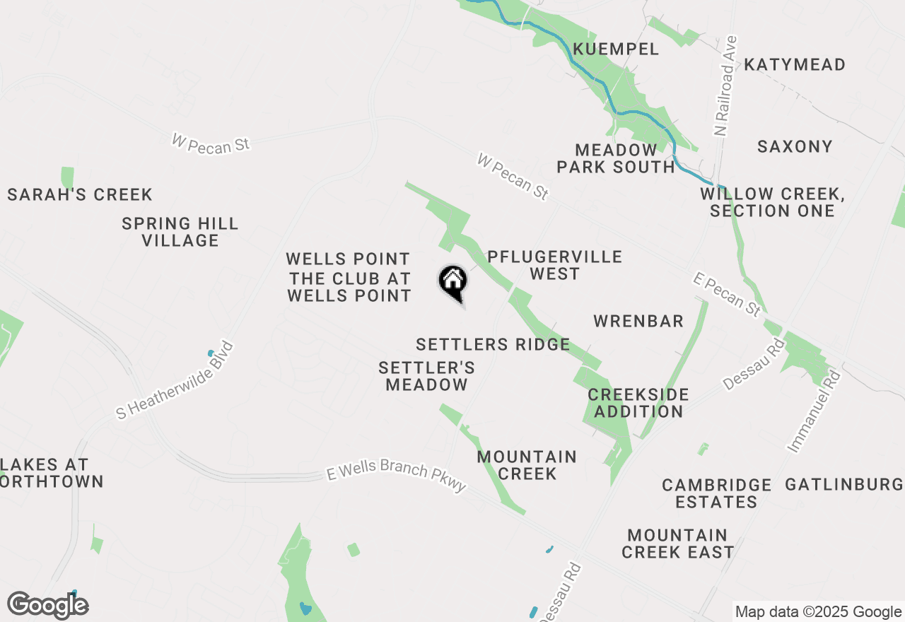 Map of 707 Camp Fire Trl, Pflugerville, TX 78660