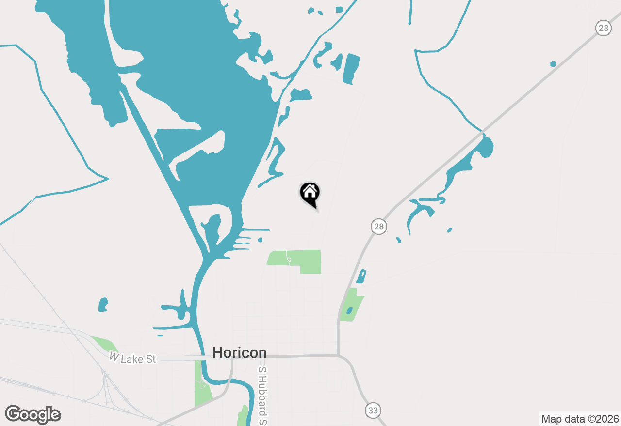 Map of 918 Sunset Ln, Horicon, WI 53032