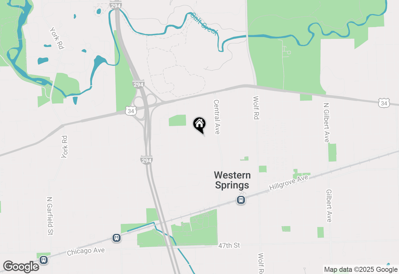 Map of 4057 Forest Avenue, Western Springs, IL 60558