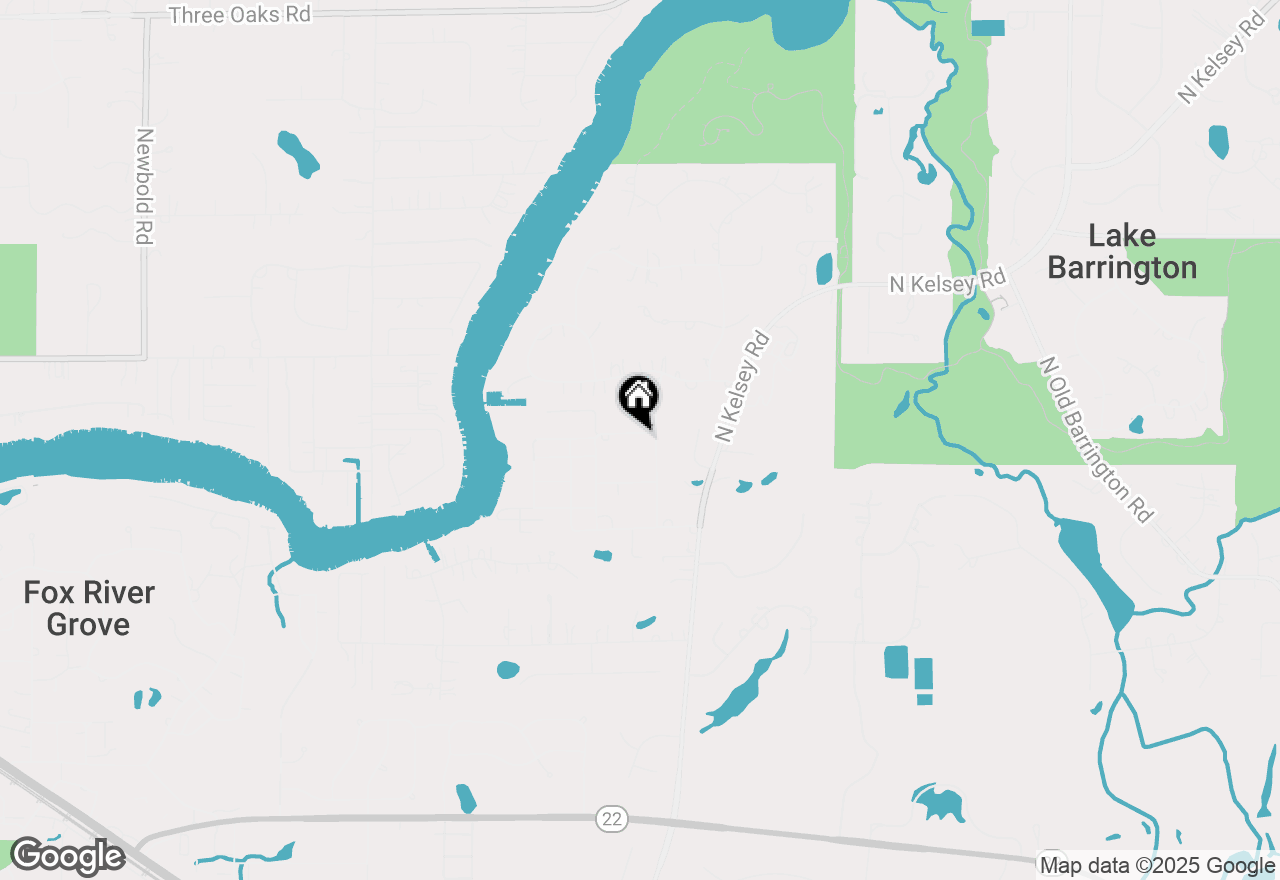 Map of 28437 W Lindbergh Drive, Barrington, IL 60010