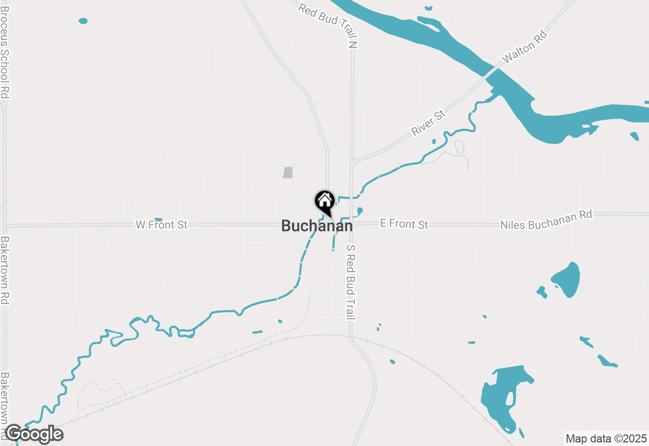Map of 113-115 E Front Street, Buchanan, MI 49107