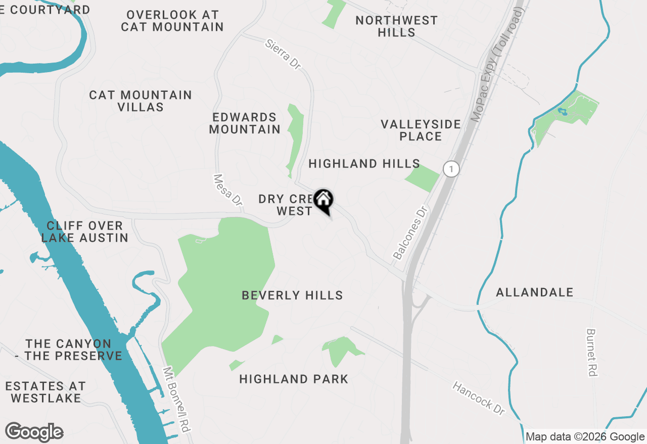 Map of 3615 Jorge Dr #C, Austin, TX 78731