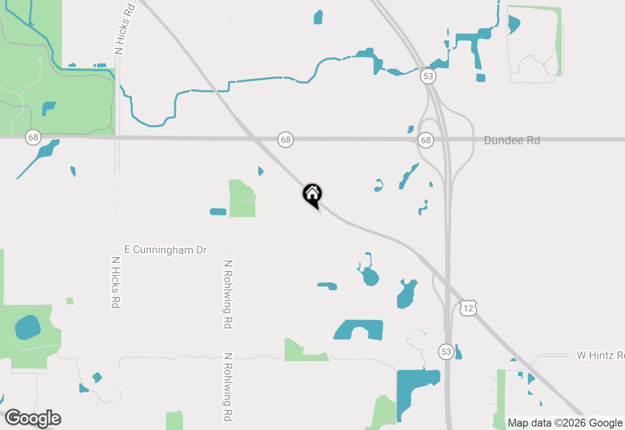 Map of 1100 E Randville Drive #312, Palatine, IL 60074