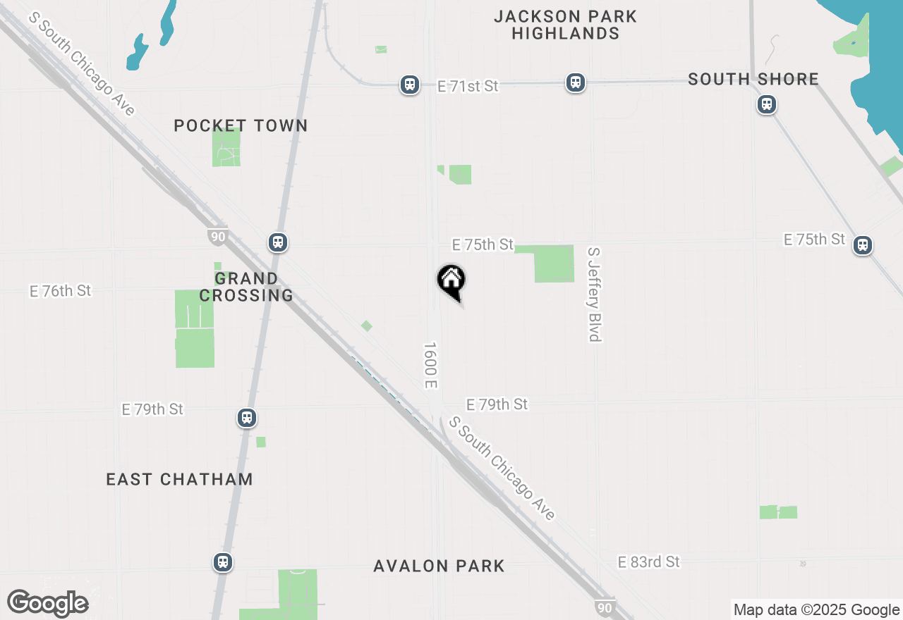 Map of 7638 S Cornell Avenue, Chicago, IL 60649