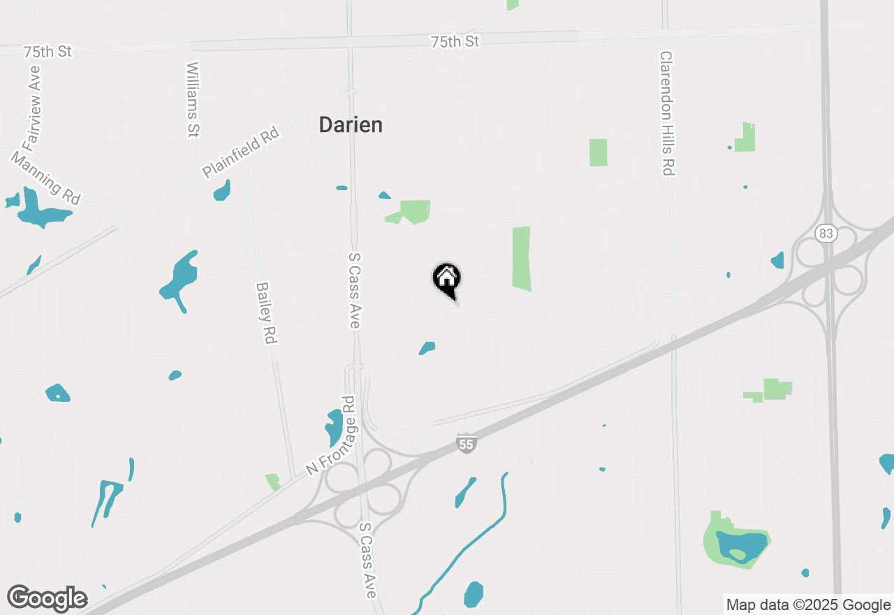 Map of 8195 Ripple Ridge Road #8195, Darien, IL 60561
