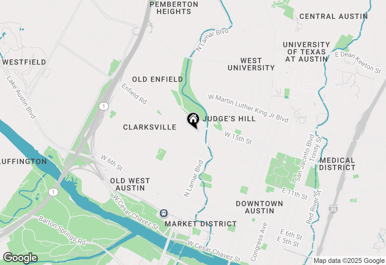 Map of 1212 Castle Hill St #14, Austin, TX 78703