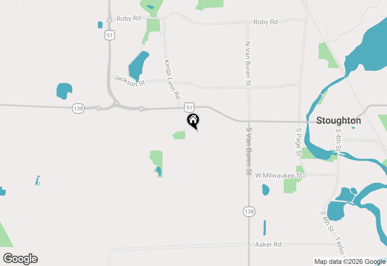 Map of 400-402 Estate Lane, Stoughton, WI 53589