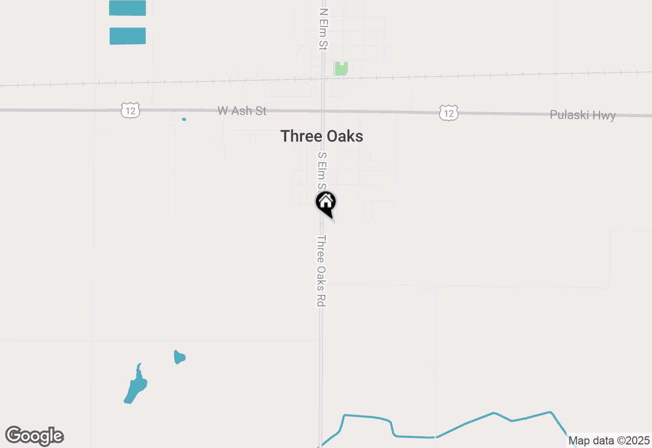 Map of 711 S Elm Street, Three Oaks, MI 49128
