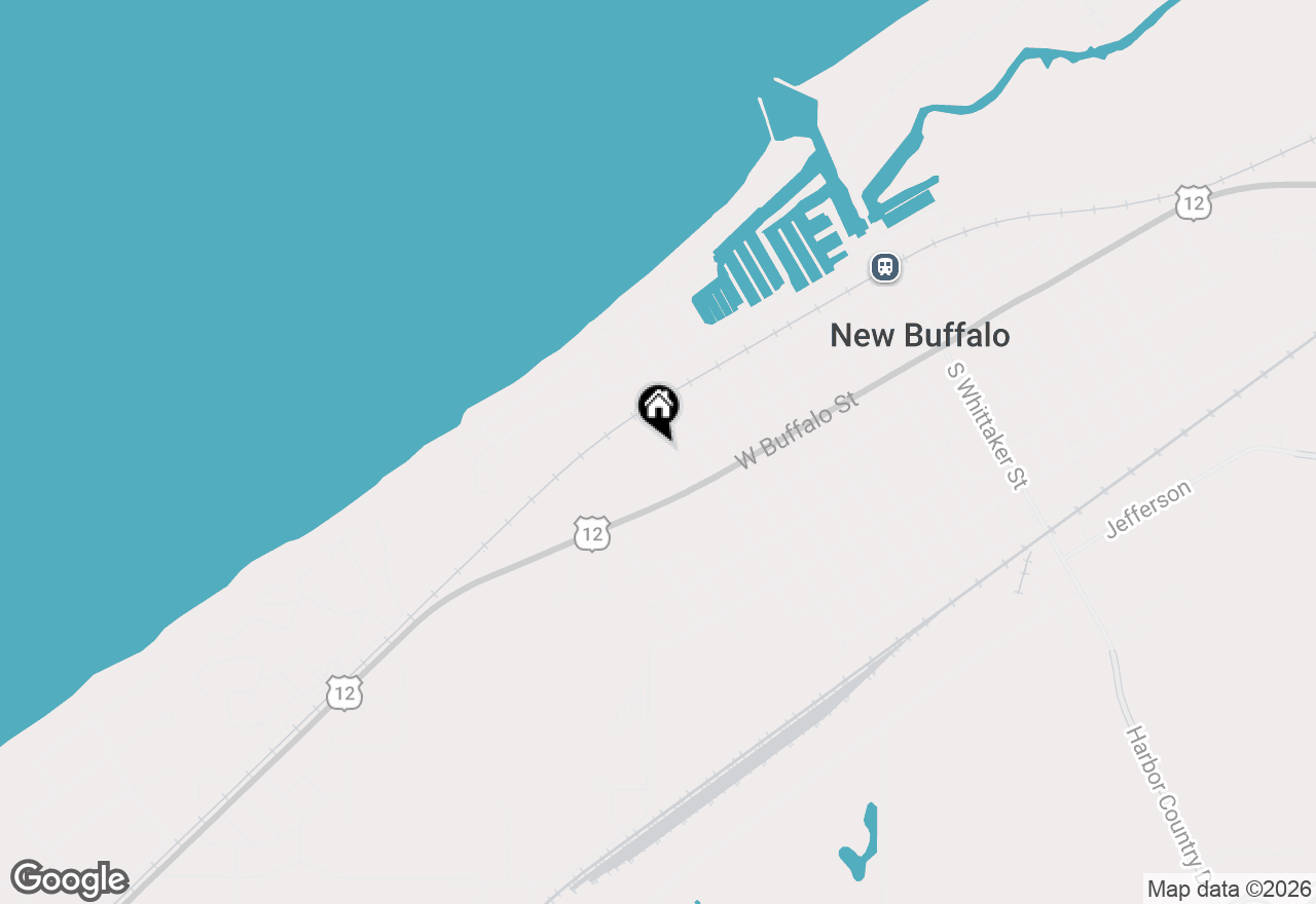 Map of 1000 W Buffalo Street #4A, New Buffalo, MI 49117