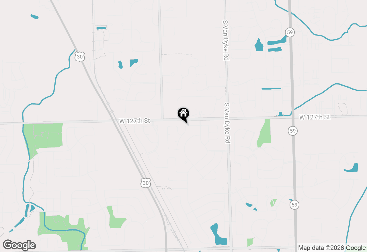 Map of 24634 W Alexis Lane, Plainfield, IL 60585