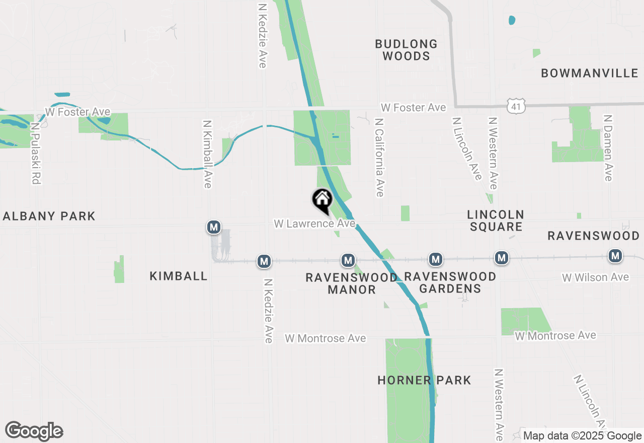 Map of 3000 W Lawrence Avenue #3H, Chicago, IL 60625