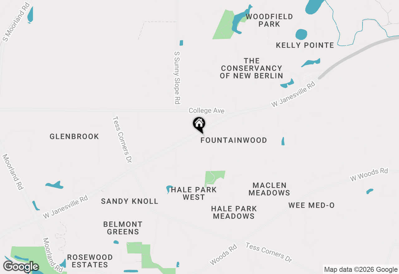 Map of s65w13750 Sherwood Cir, Muskego, WI 53150