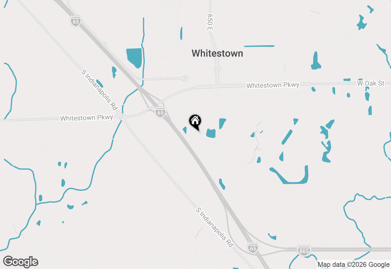 Map of 6526 Abby Lane, Zionsville, IN 46077