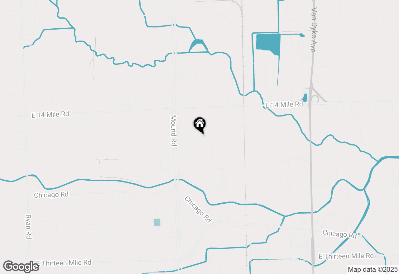 Map of 32532 Saint Annes Drive, Warren, MI 48092