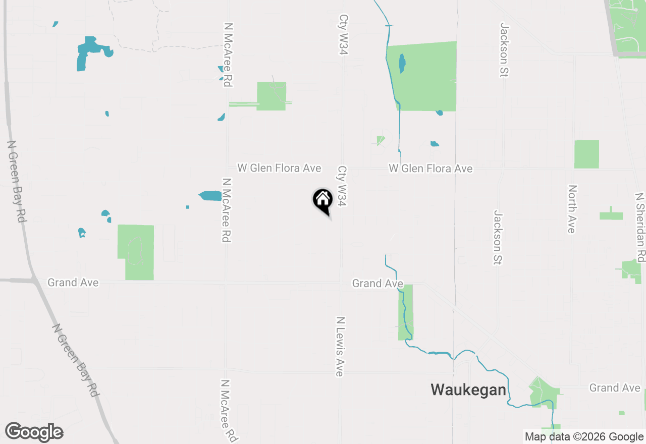 Map of 956 Westmoreland Avenue, Waukegan, IL 60085