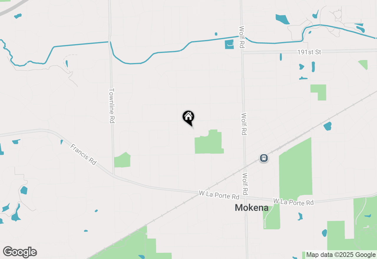 Map of 19536 S 115th Avenue #A, Mokena, IL 60448