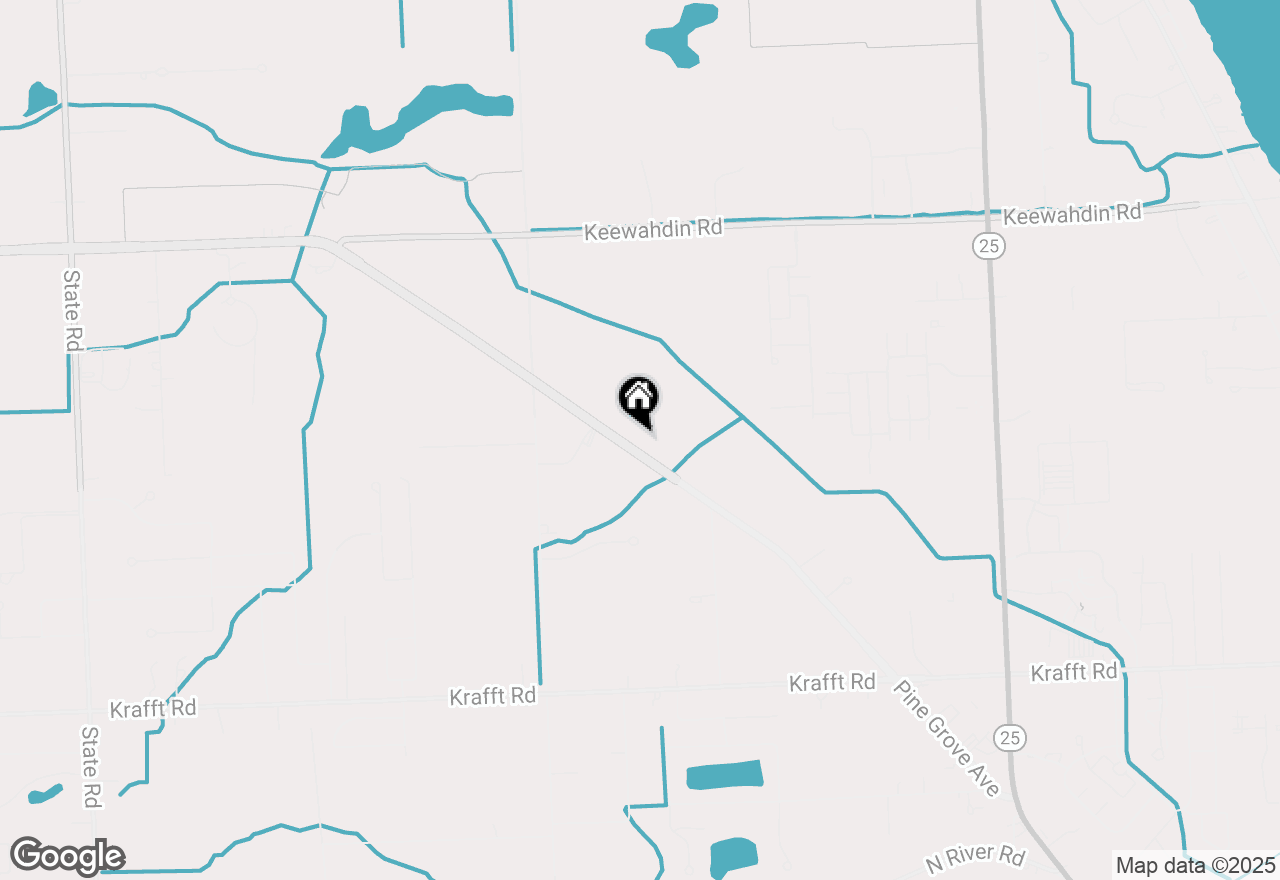 Map of 4244 Pine Grove Avenue, Fort Gratiot, MI 48059