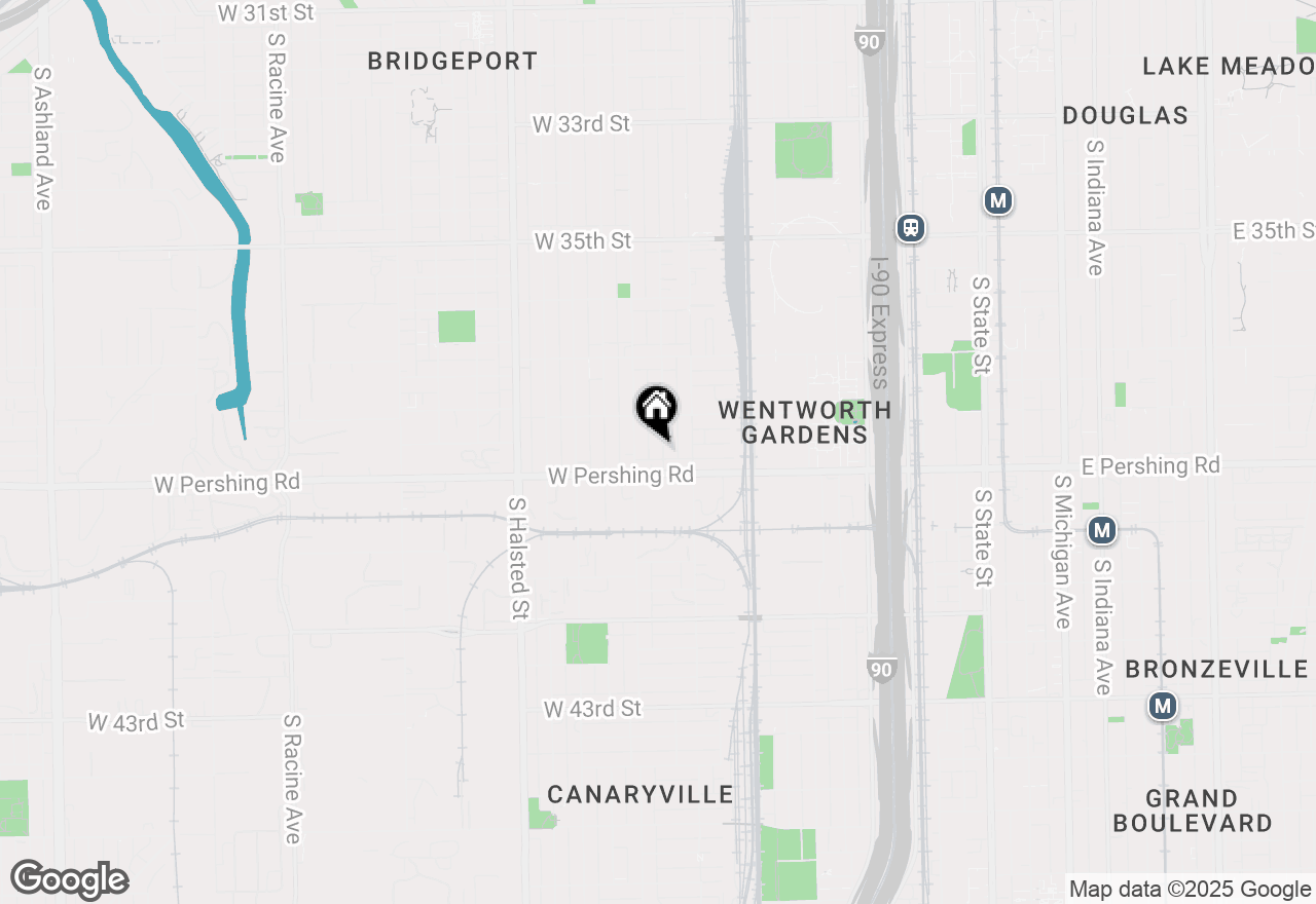 Map of 3836 S Parnell Avenue, Chicago, IL 60609
