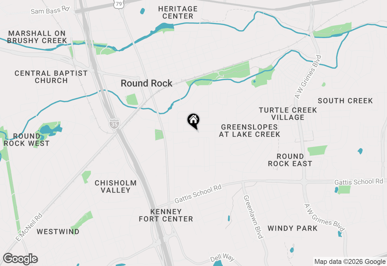 Map of 505 E Logan St, Round Rock, TX 78664