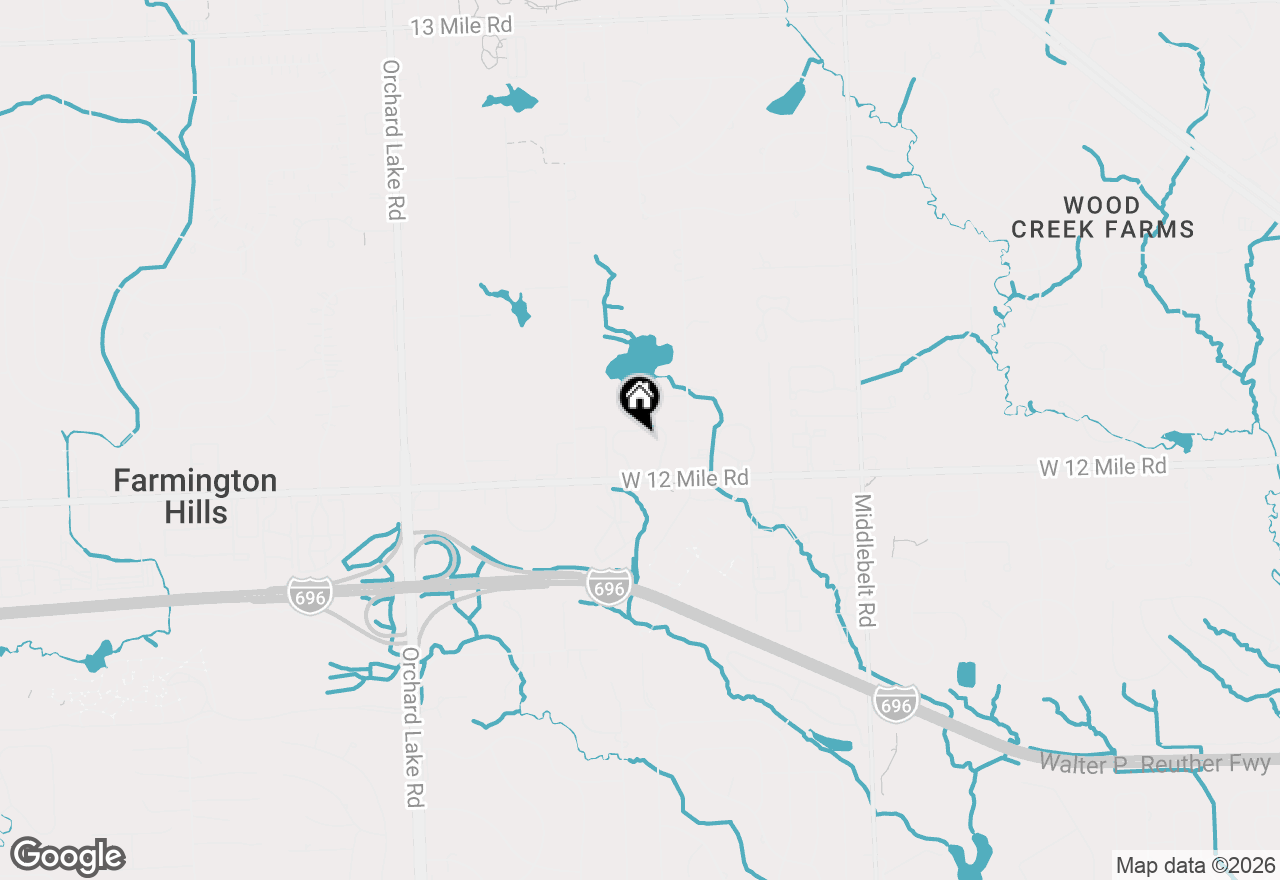 Map of 30042 W 12 Mile Road #53, Farmington Hills, MI 48334