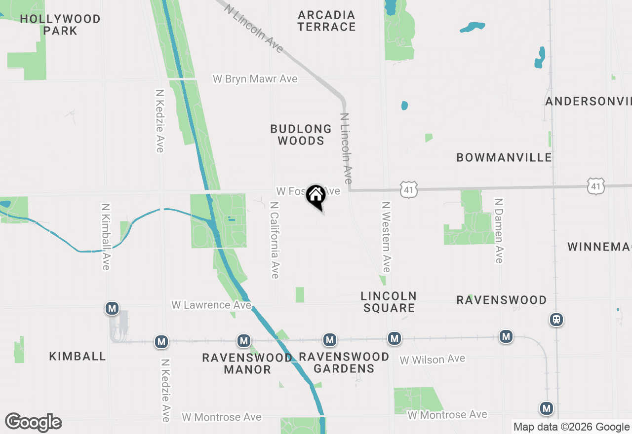 Map of 2630 W Carmen Avenue, Chicago, IL 60625