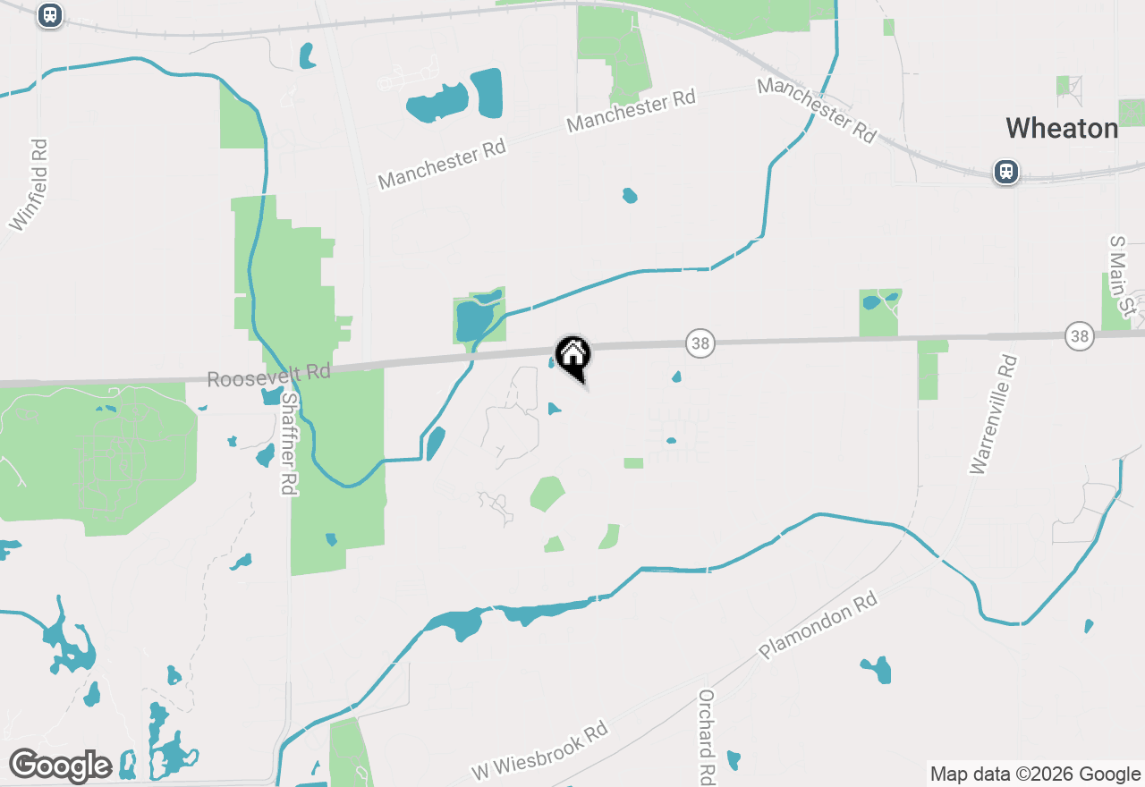 Map of 1918 Ardmore Lane #79-D, Wheaton, IL 60189