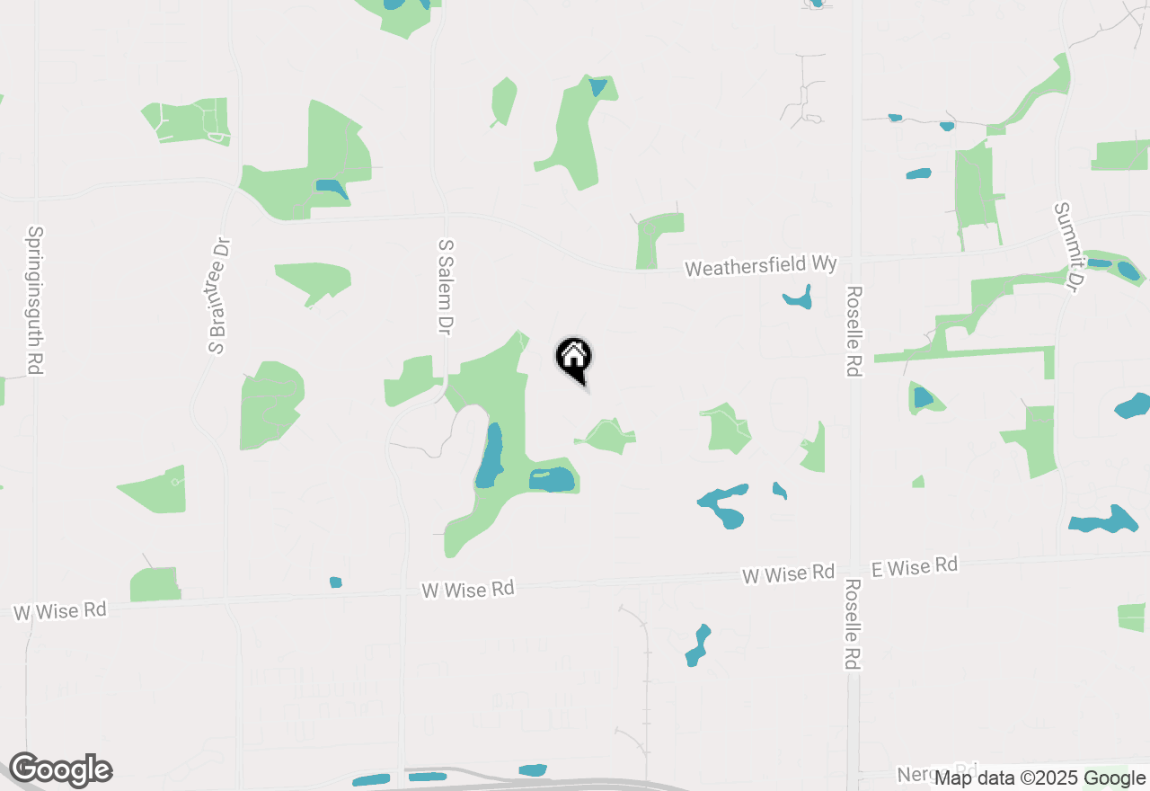 Map of 571 Mistic Harbour Lane, Schaumburg, IL 60193