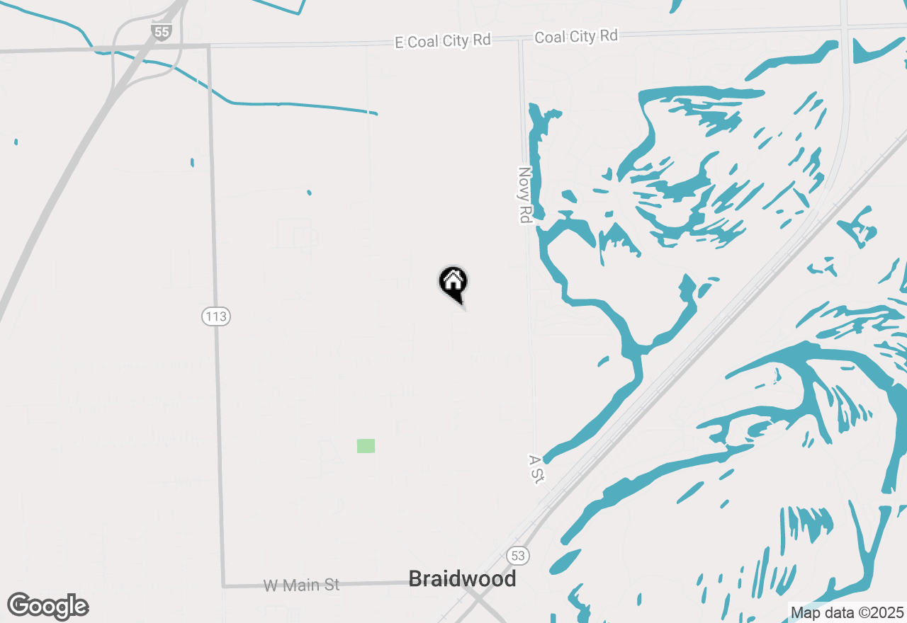 Map of 221 W Brian Lane, Braidwood, IL 60408