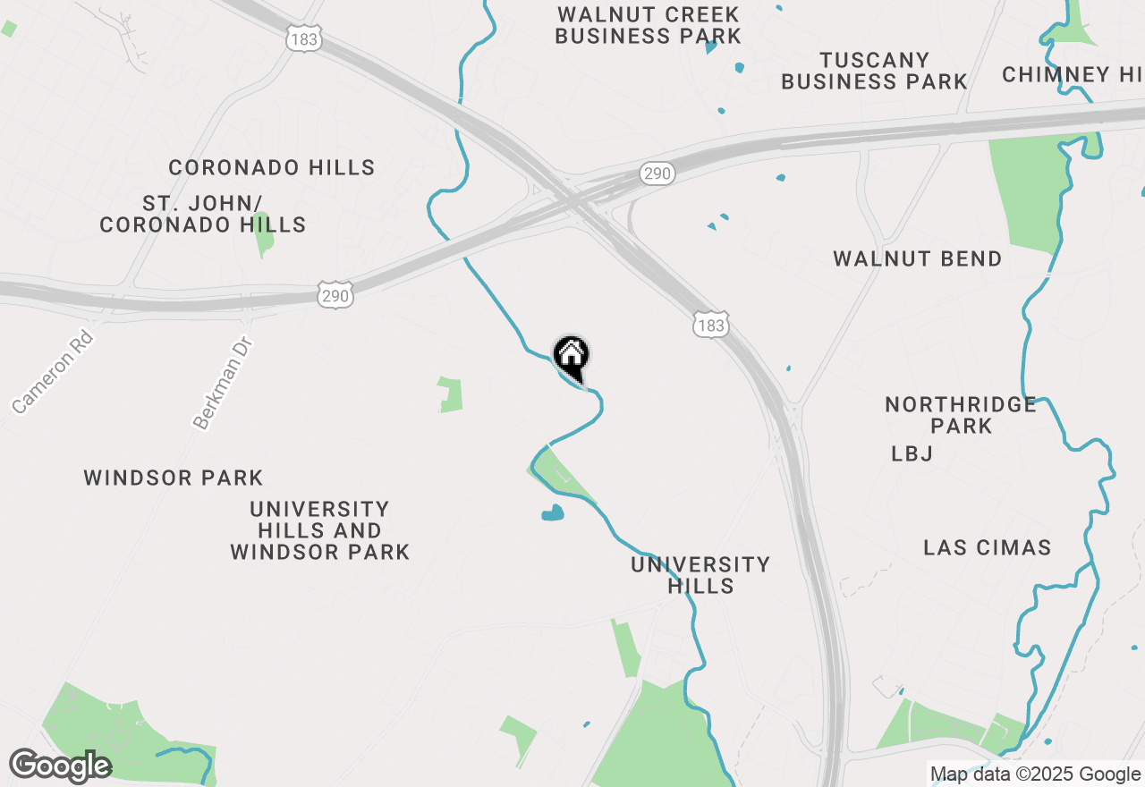 Map of 2702 Dunbarton Dr, Austin, TX 78723