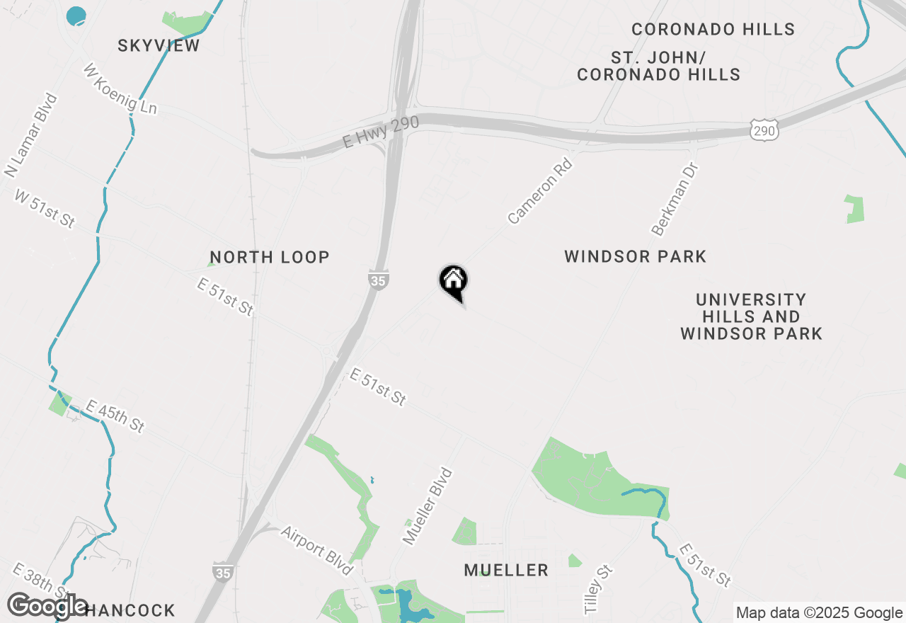 Map of 1224 Corona Dr, Austin, TX 78723