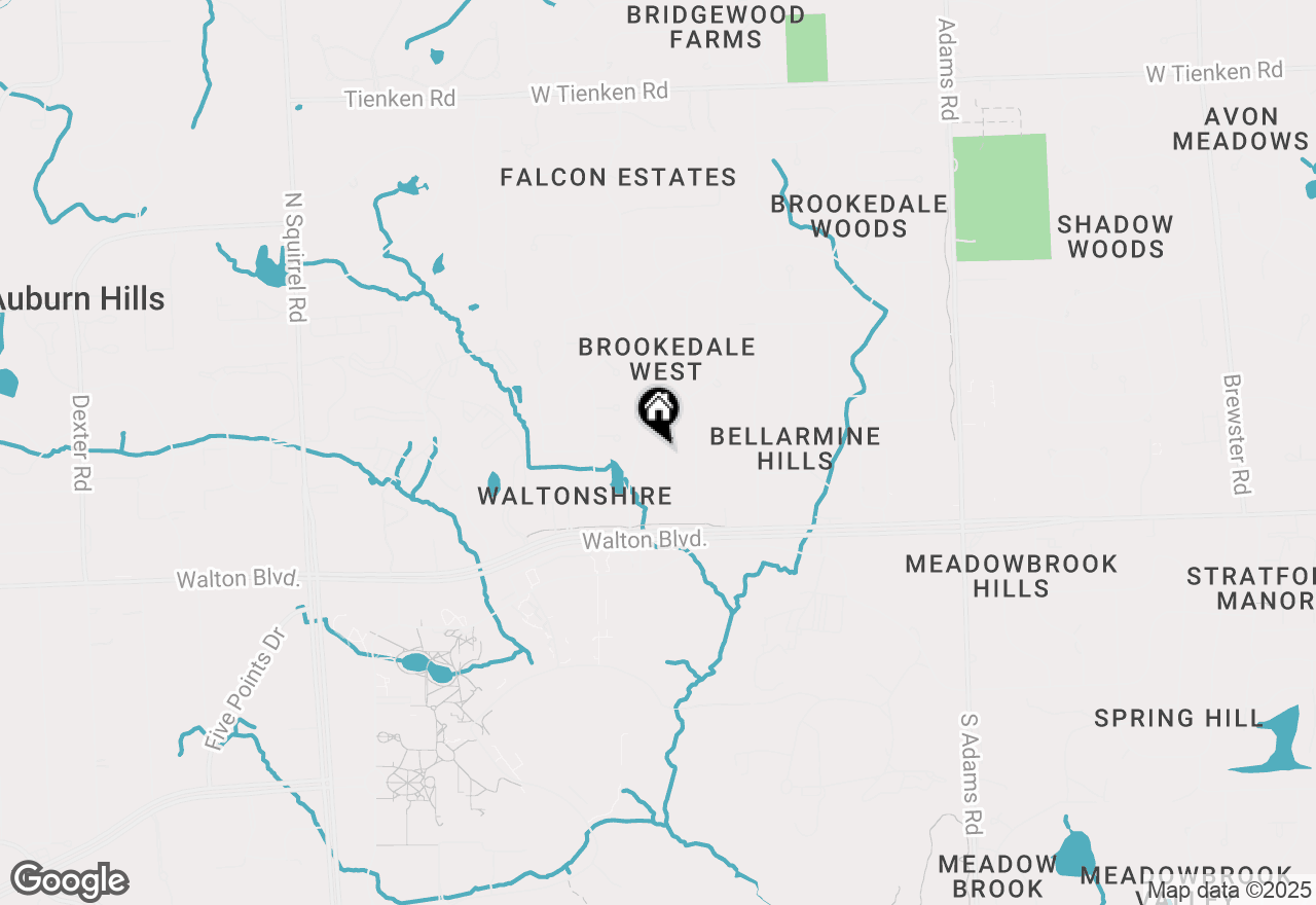 Map of 66 Stonetree Circle, Rochester Hills, MI 48309