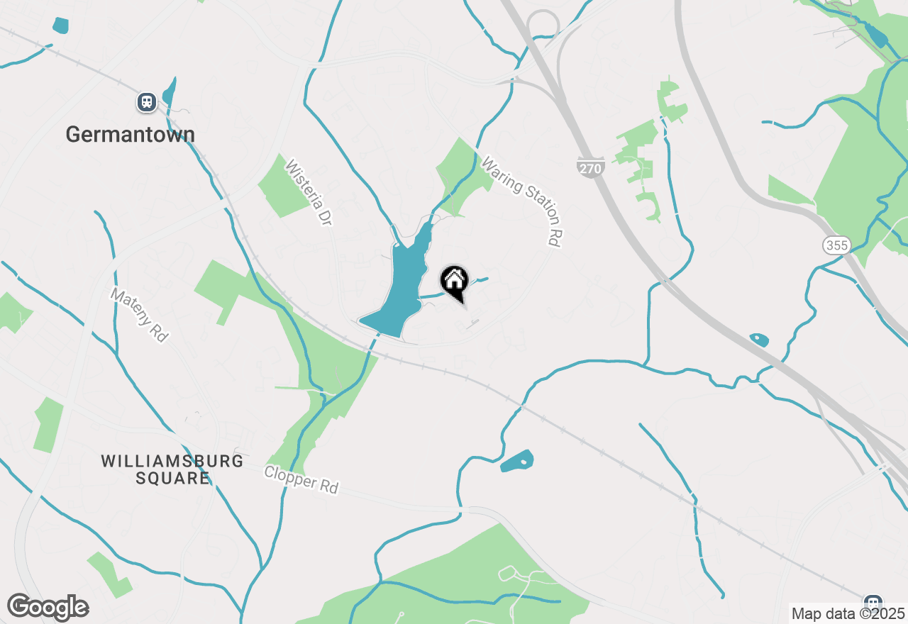Map of 12208 Eagles Nest #e Court, Germantown, MD 20874
