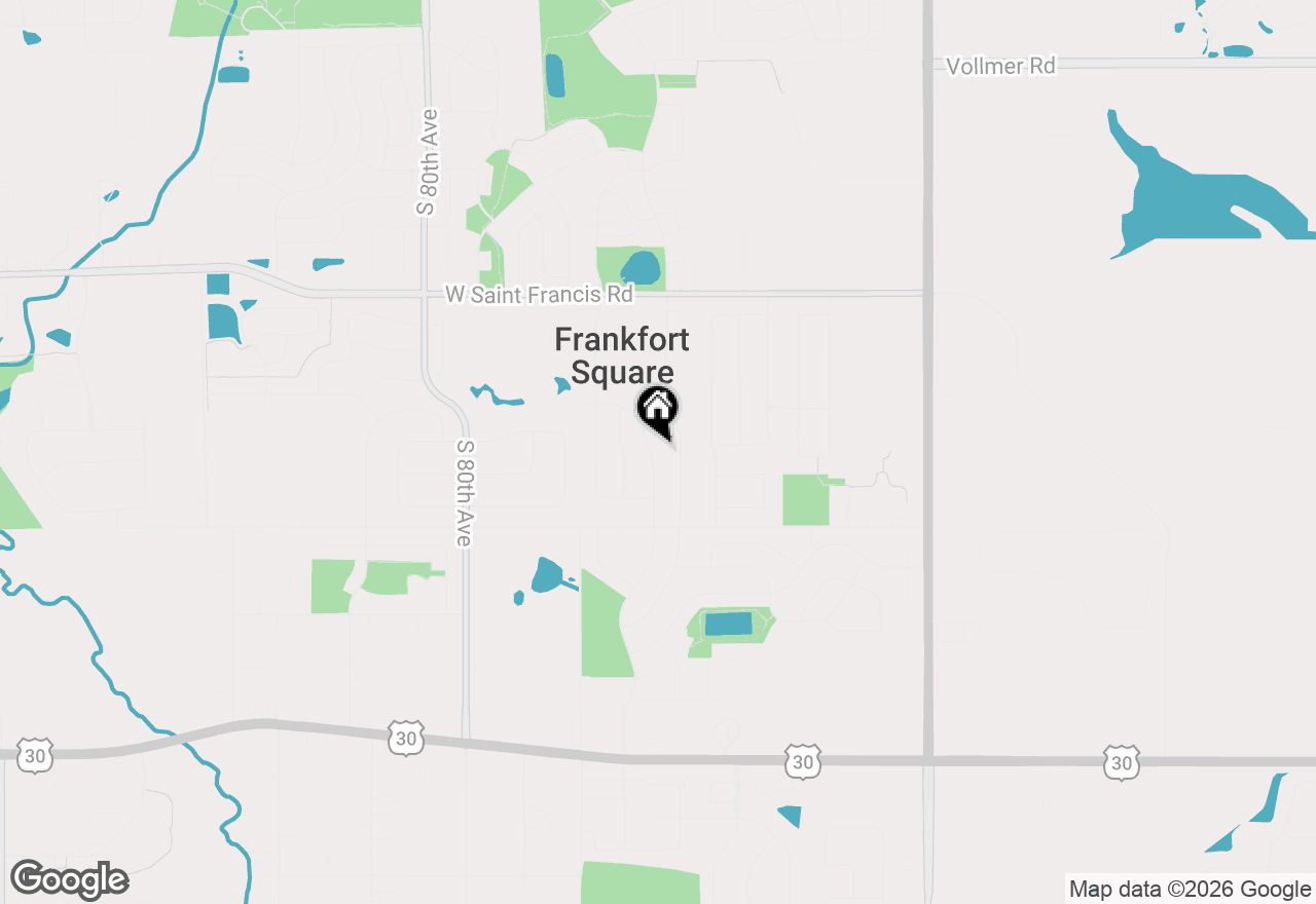 Map of 20547 S Frankfort Square Road, Frankfort, IL 60423