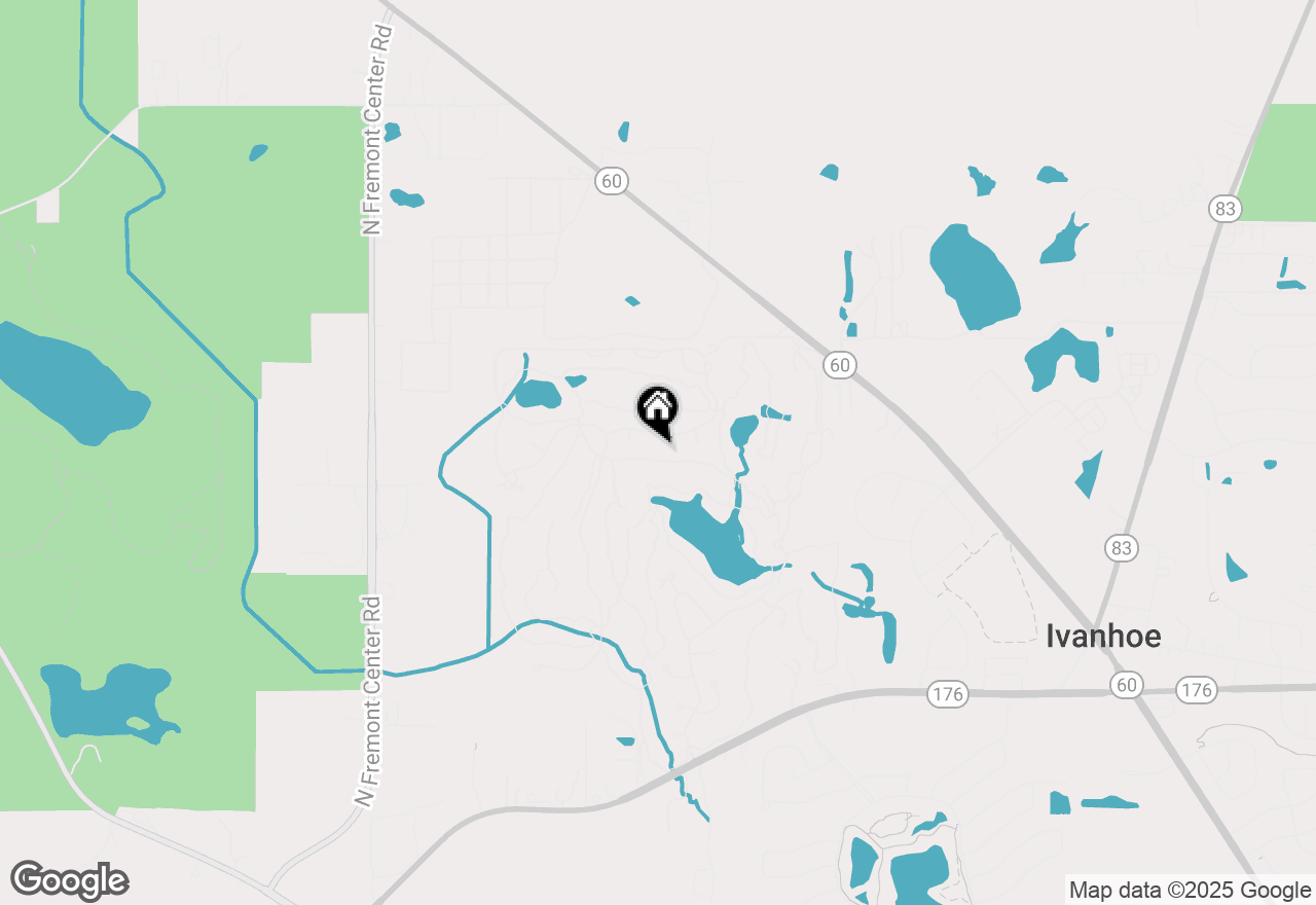 Map of 29026 N Brassie Court, Ivanhoe, IL 60060