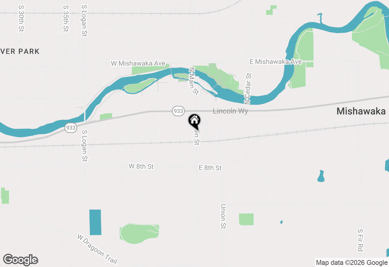 Map of 303 S Main Street #109, Mishawaka, IN 46544