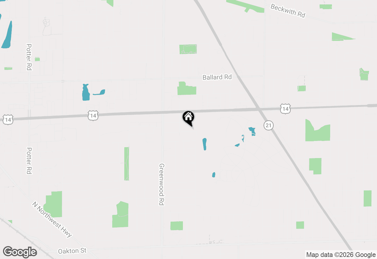 Map of 8418 W Crain Street, Niles, IL 60714