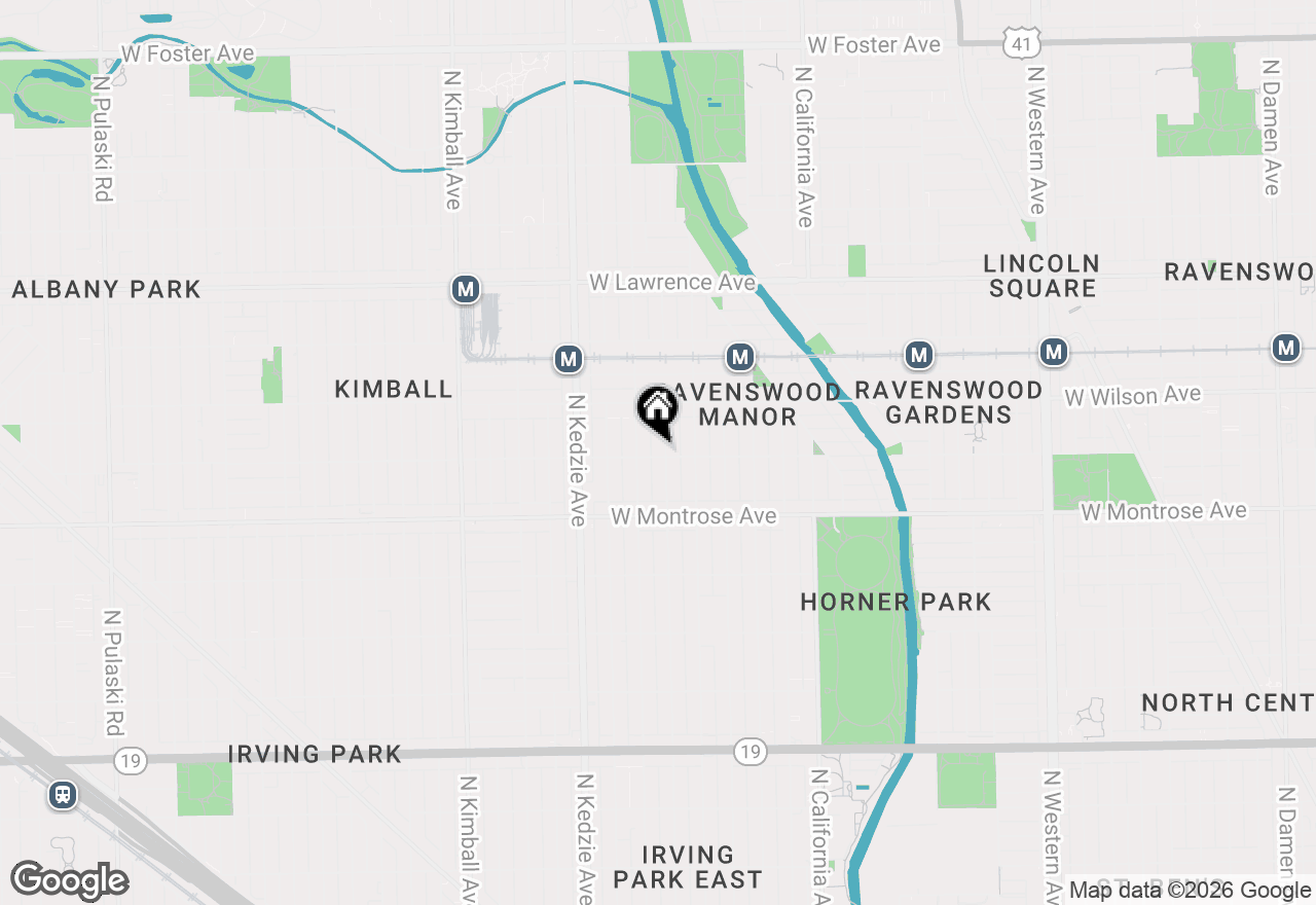 Map of 4500 N Whipple Street #A3, Chicago, IL 60625