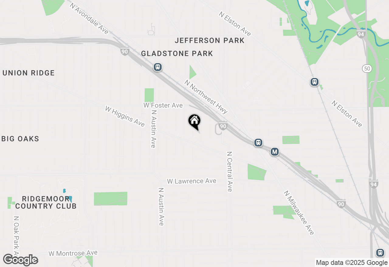 Map of 5022 N Mango Avenue, Chicago, IL 60630