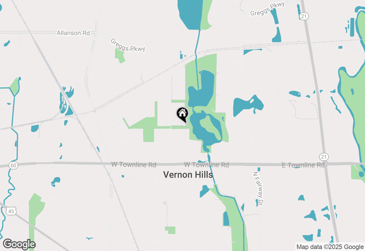 Map of 80 Commonwealth Court #2, Vernon Hills, IL 60061