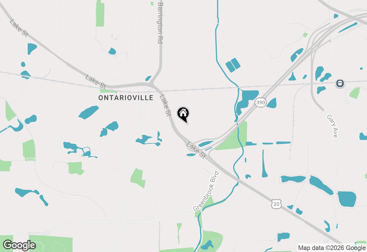 Map of 1409 Fremont Drive #NONE, Hanover Park, IL 60133