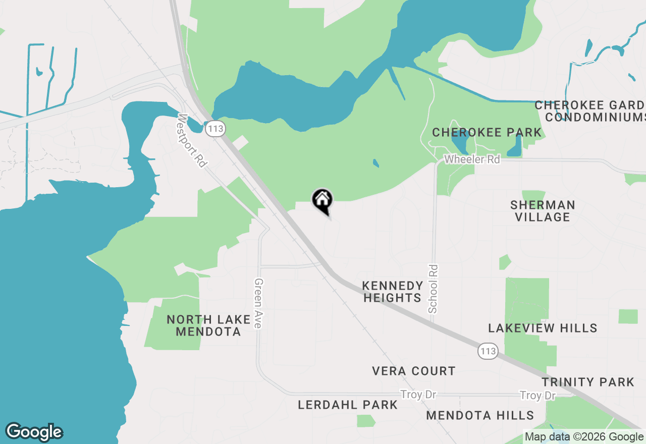 Map of 4528 White Aspen Road, Madison, WI 53704