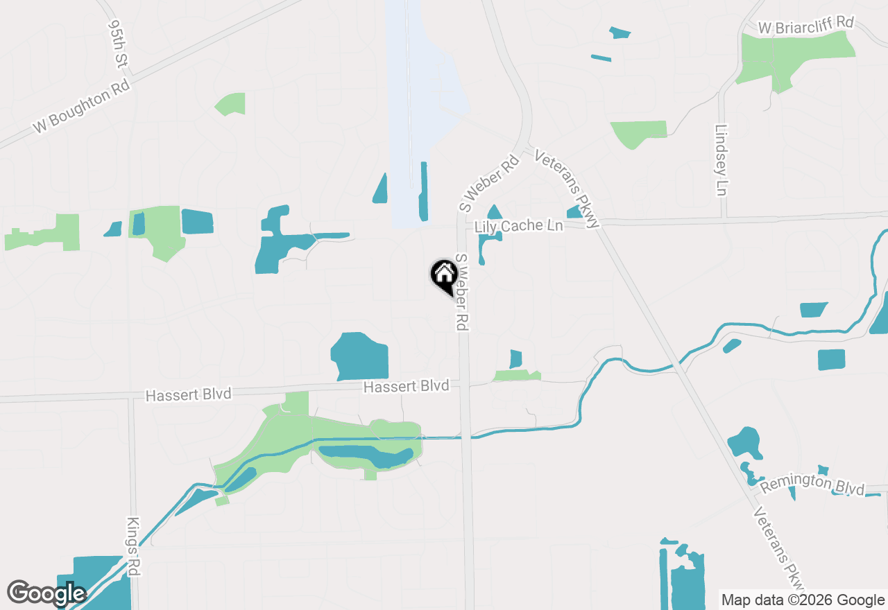 Map of 337 Inner Circle Drive, Bolingbrook, IL 60490