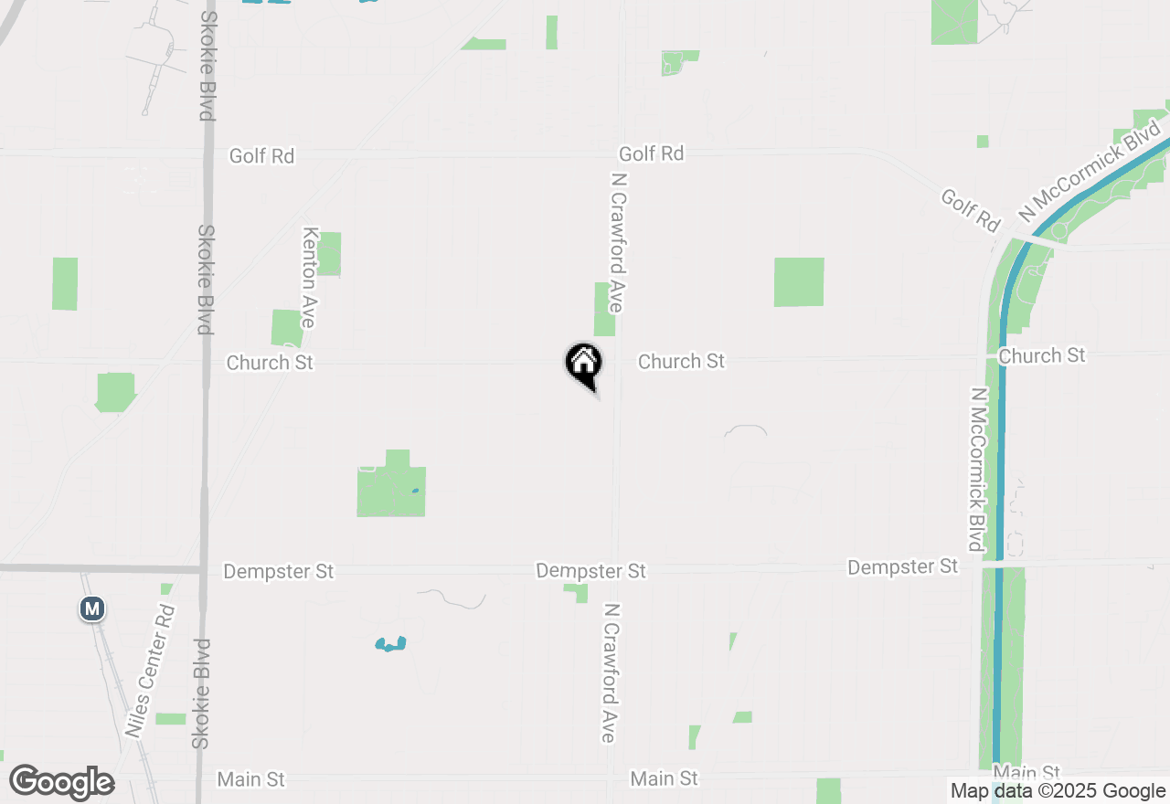 Map of 9110 Keystone Avenue, Skokie, IL 60076